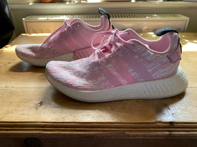 ADIDAS BOOST LA Marque Aux 3 Bandes Shoes Size 6 Uk 12.99